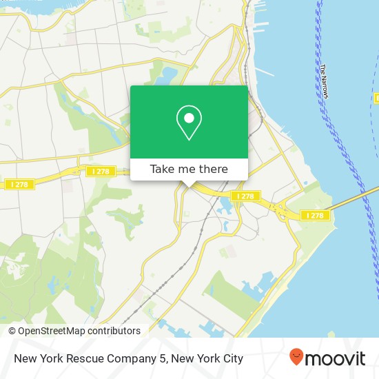 New York Rescue Company 5 map