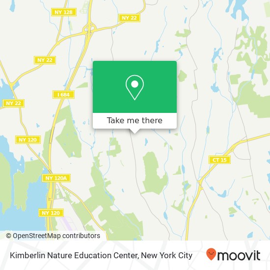 Kimberlin Nature Education Center map