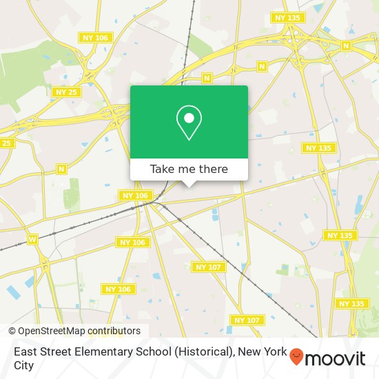 Mapa de East Street Elementary School (Historical)