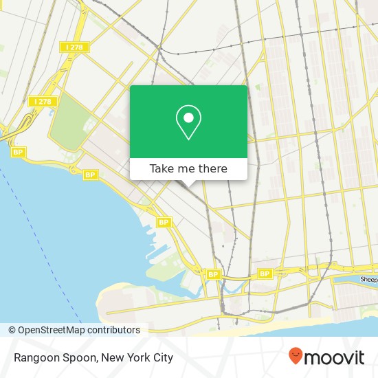 Rangoon Spoon map