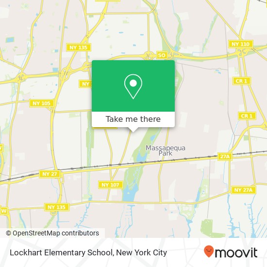 Lockhart Elementary School map