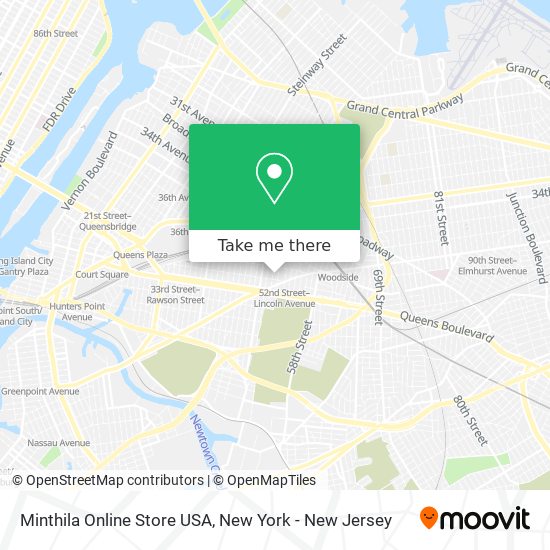 Minthila Online Store USA map