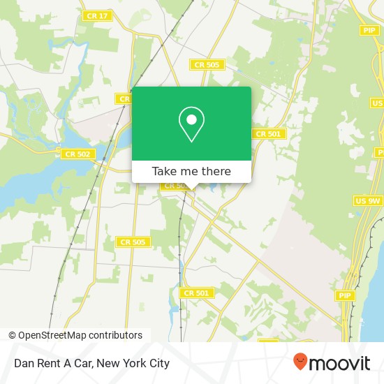 Dan Rent A Car, 272 Closter Dock Rd map