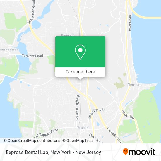 Express Dental Lab map