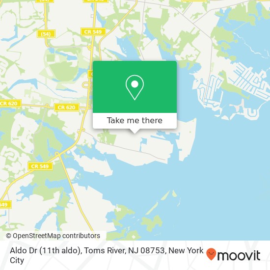 Aldo Dr (11th aldo), Toms River, NJ 08753 map