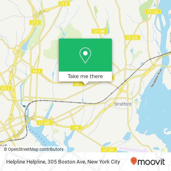 Helpline Helpline, 305 Boston Ave map