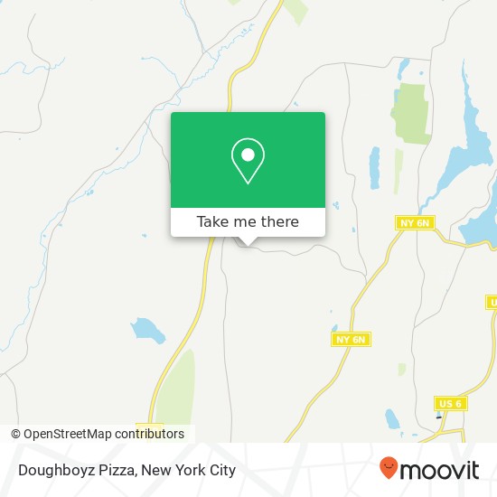 Mapa de Doughboyz Pizza, 35 Secor Rd