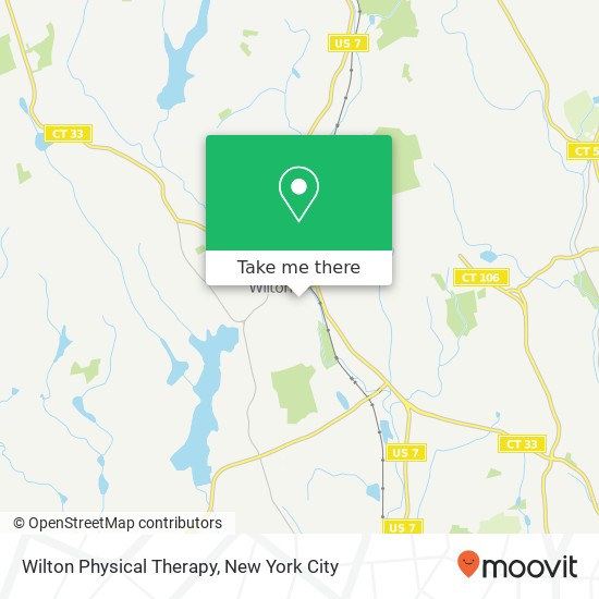 Mapa de Wilton Physical Therapy, 23 Hubbard Rd