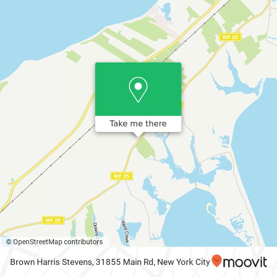 Mapa de Brown Harris Stevens, 31855 Main Rd