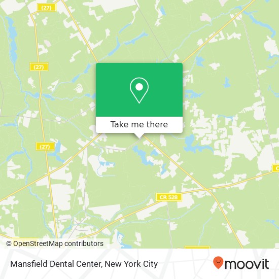 Mansfield Dental Center, 211 W Millstream Rd map