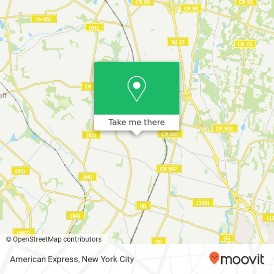 American Express, 620 Morningside Rd map