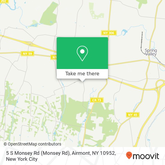 5 S Monsey Rd (Monsey Rd), Airmont, NY 10952 map