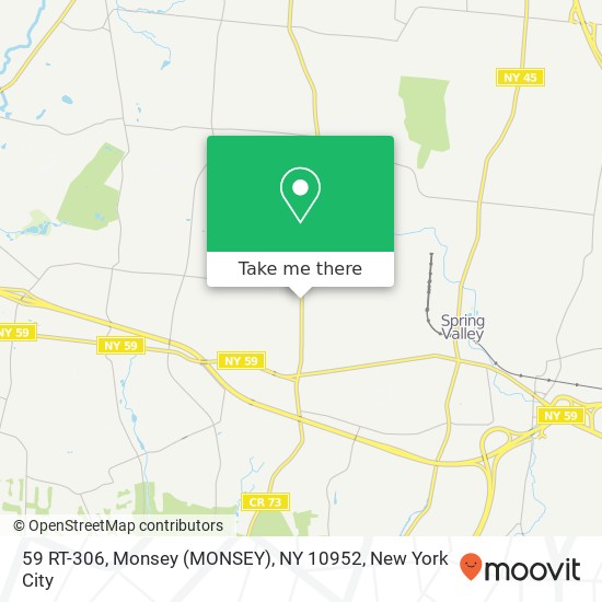 59 RT-306, Monsey (MONSEY), NY 10952 map