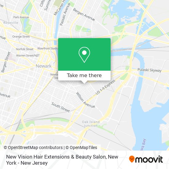 Mapa de New Vision Hair Extensions & Beauty Salon