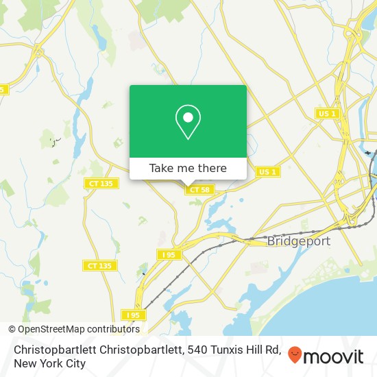 Mapa de Christopbartlett Christopbartlett, 540 Tunxis Hill Rd