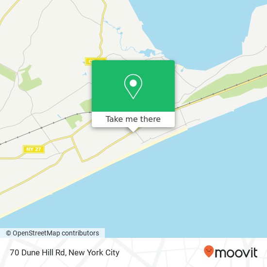 70 Dune Hill Rd, Amagansett, NY 11930 map