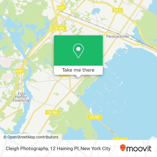 Mapa de Cleigh Photography, 12 Haining Pl