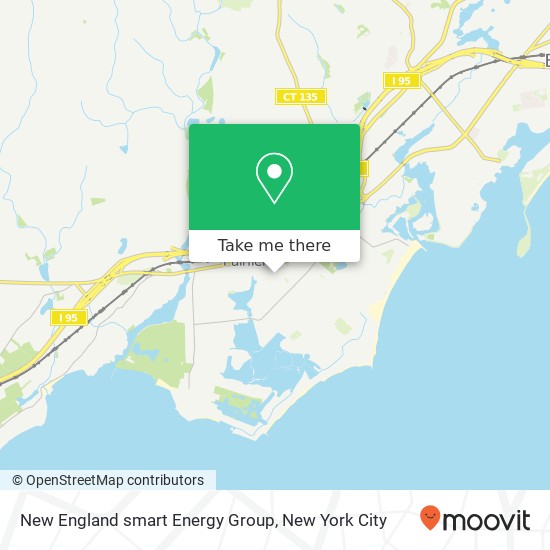 New England smart Energy Group map