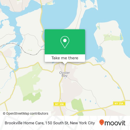 Mapa de Brookville Home Care, 150 South St