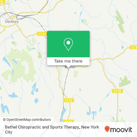 Mapa de Bethel Chiropractic and Sports Therapy,, 6 Elizabeth St