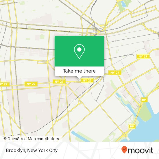 Brooklyn map