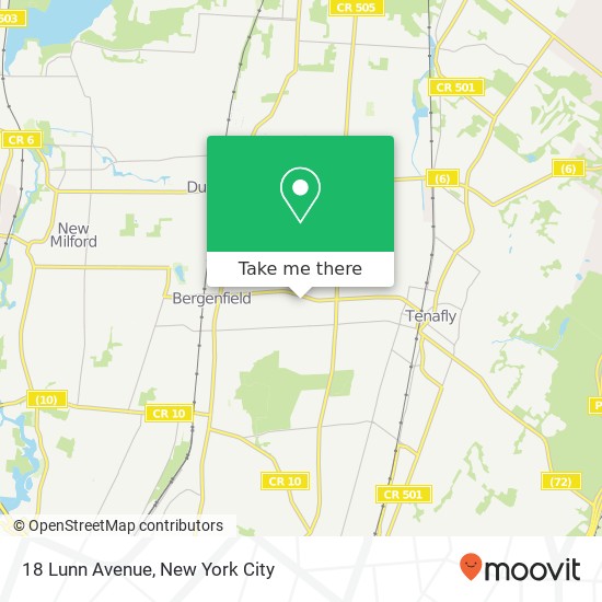 18 Lunn Avenue, 18 Lunn Ave, Bergenfield, NJ 07621, USA map