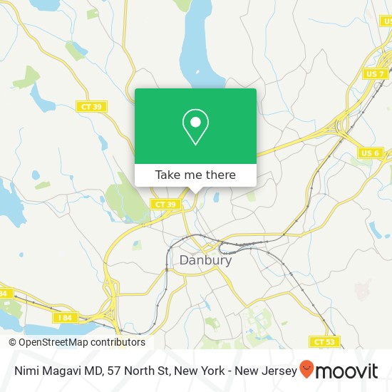 Nimi Magavi MD, 57 North St map