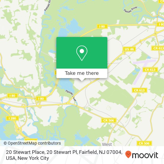 20 Stewart Place, 20 Stewart Pl, Fairfield, NJ 07004, USA map
