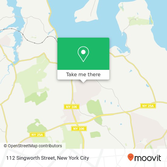 112 Singworth Street, 112 Singworth St, Oyster Bay, NY 11771, USA map