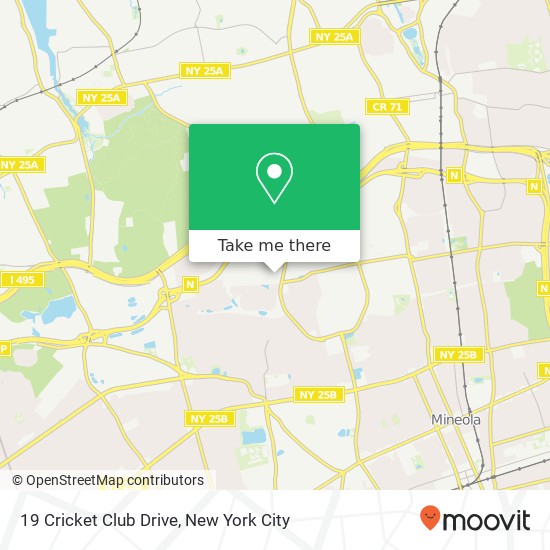 19 Cricket Club Drive, 19 Cricket Club Dr, Roslyn, NY 11576, USA map