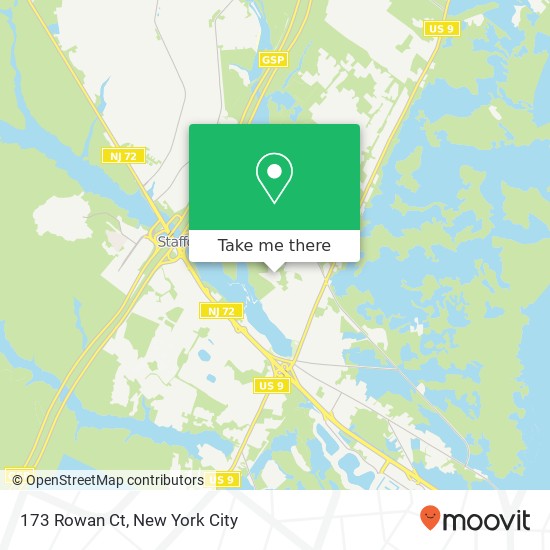 173 Rowan Ct, Manahawkin, NJ 08050 map