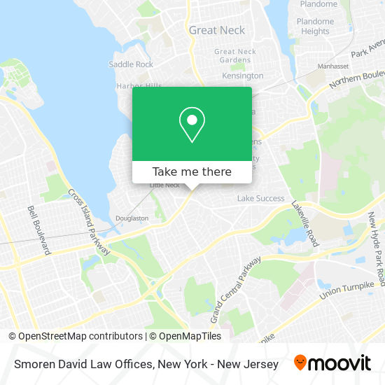 Smoren David Law Offices map