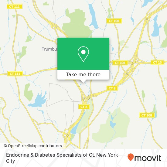 Mapa de Endocrine & Diabetes Specialists of Ct, 112 Quarry Rd