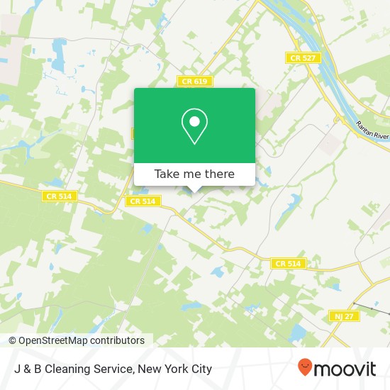 Mapa de J & B Cleaning Service, Demott Ln