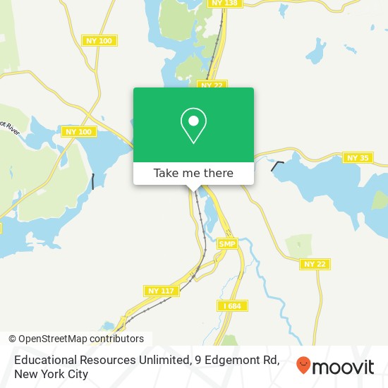 Mapa de Educational Resources Unlimited, 9 Edgemont Rd