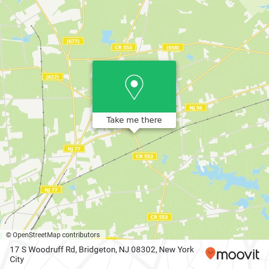 17 S Woodruff Rd, Bridgeton, NJ 08302 map