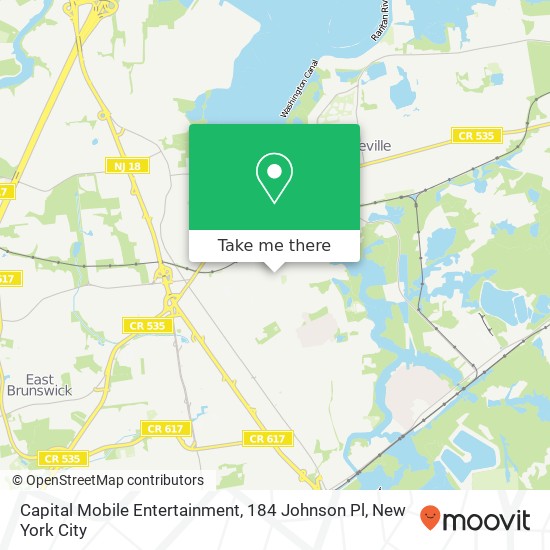 Capital Mobile Entertainment, 184 Johnson Pl map