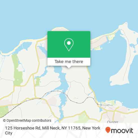 125 Horseshoe Rd, Mill Neck, NY 11765 map