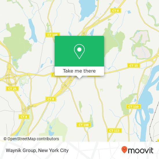 Mapa de Waynik Group, 160 Hawley Ln