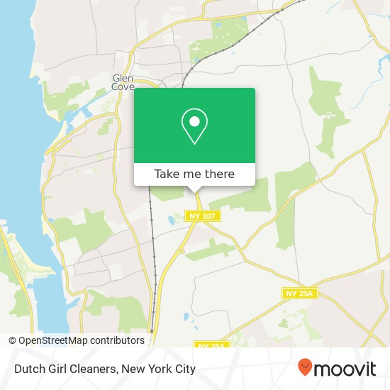 Dutch Girl Cleaners, 3 Park Plz map