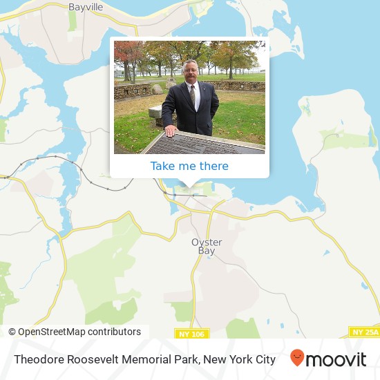 Mapa de Theodore Roosevelt Memorial Park, Shore Ave