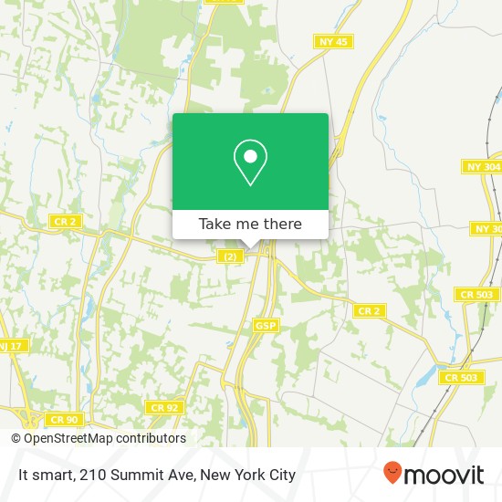 Mapa de It smart, 210 Summit Ave