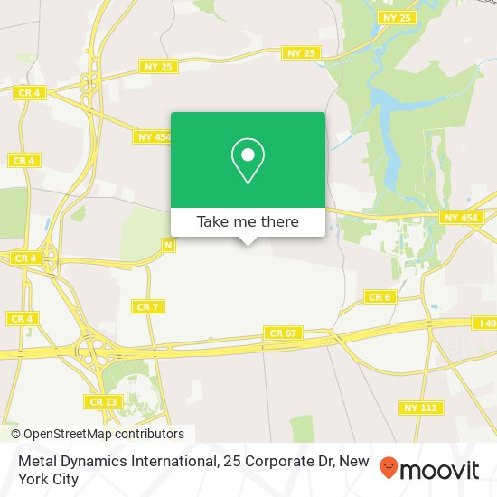 Metal Dynamics International, 25 Corporate Dr map