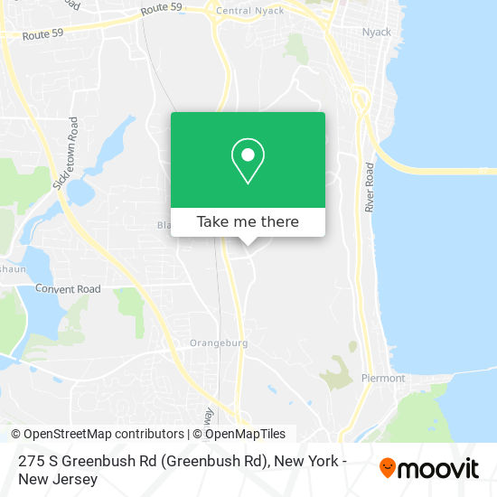 Mapa de 275 S Greenbush Rd