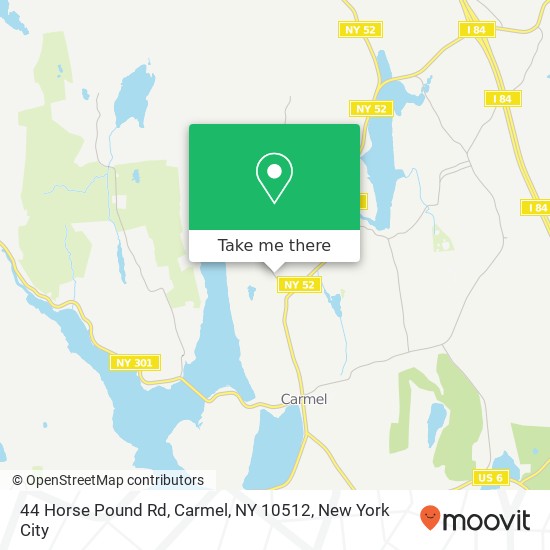 44 Horse Pound Rd, Carmel, NY 10512 map