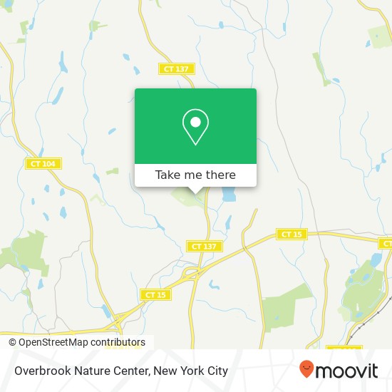 Mapa de Overbrook Nature Center