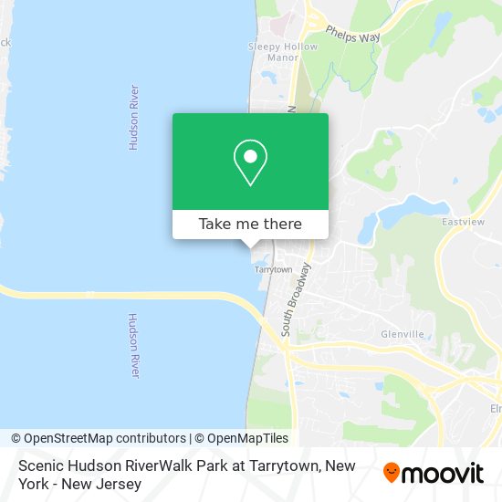 Mapa de Scenic Hudson RiverWalk Park at Tarrytown