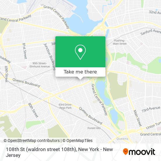Mapa de 108th St (waldron street 108th)