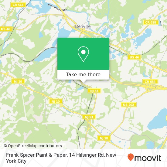 Frank Spicer Paint & Paper, 14 Hilsinger Rd map