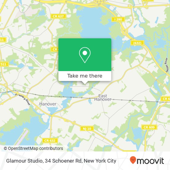 Glamour Studio, 34 Schoener Rd map